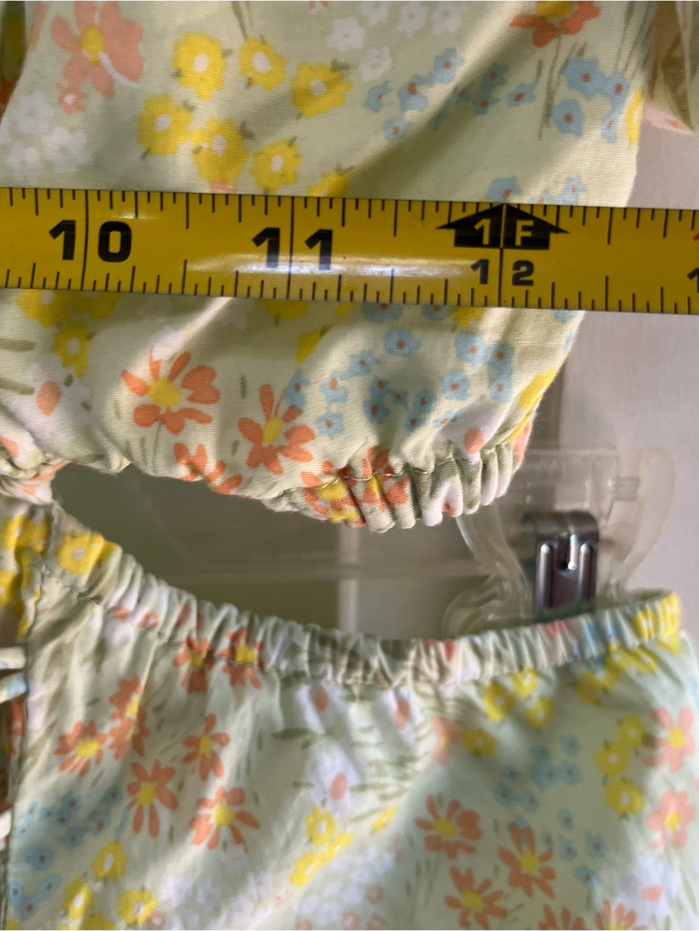 🌸Sabo Skirt Emaleigh Floral Cutout Puff Sleeve Mini Dress SZ XS🌸 - Picture 9 of 11